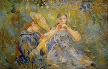 Berthe Morisot : The Flageolet